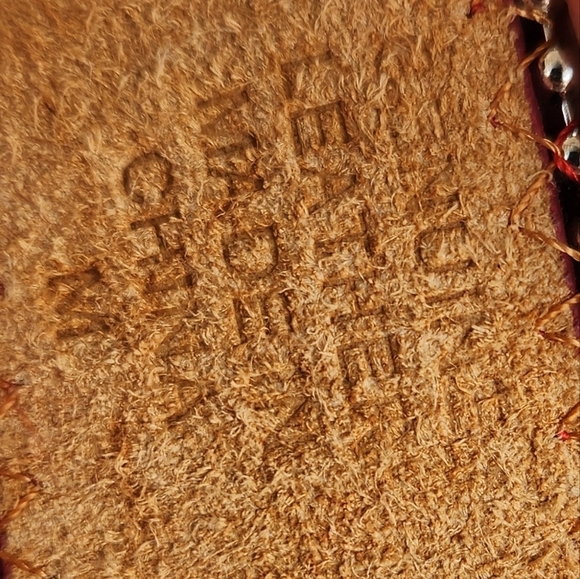 Red Rhinestone Belt‎ with  Horseshoe  Rhinestone - Picture 7 of 7